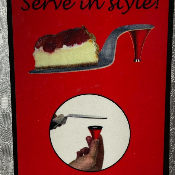 High Heel Cake Server/ Novelty Server - Picture 7 of 14